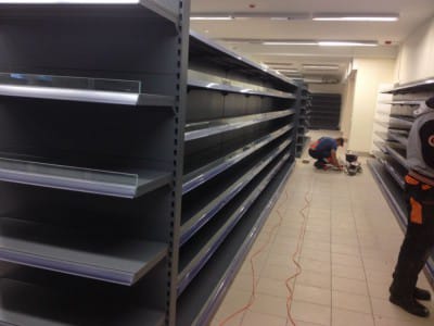 BUTIKKNETTVERK "TOPP" - KAUNATA, RĀZNAS STREET 33 - nytt handelsutstyr, levering, installasjon 10